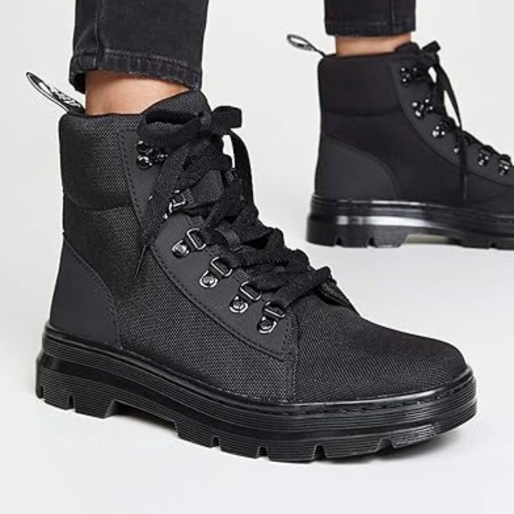 Dr. Martens/Doc Marten Combs Lace Up Canvas Boot